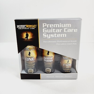 #ad MusicNomad Premium Guitar Care System 5 piece Kit