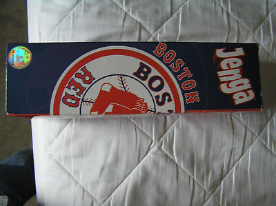 #ad Boston Red Sox Collector#x27;s Edition Jenga Game In Original Box