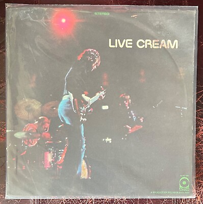 #ad Cream Live Cream Vinyl LP Record ATCO 1970 SD 33 328