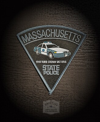 #ad Mass State Police Cruiser Legends Patch 1997 Ford Crown Victoria