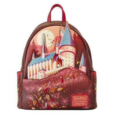 #ad Harry Potter Hogwarts Fall Leaves Mini Backpack