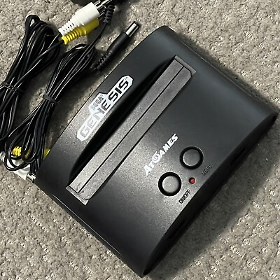 #ad AtGames Sega Genesis Classic Game Console Black D10508