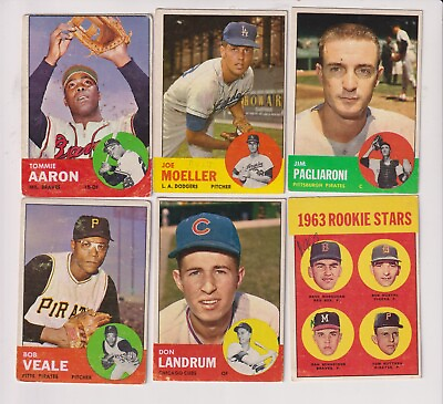 #ad 1963 1964 1965 1966 Topps cards Lot of 49.. G VG.