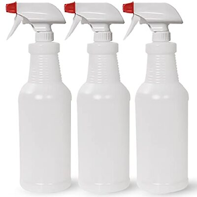 #ad Plastic Spray Bottles Leak Proof Technology Empty 32 Oz Pack Of 3 Made In Usa