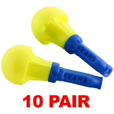 #ad 3M EAR 318 1000 Push In Uncorded Earplugs 10 PAIR