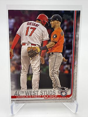 #ad 2019 Topps AL West Studs Baseball Card #266 Mint FREE SHIPPING