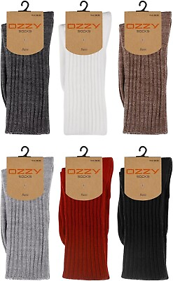 #ad winter socks 6 pieces soft and long