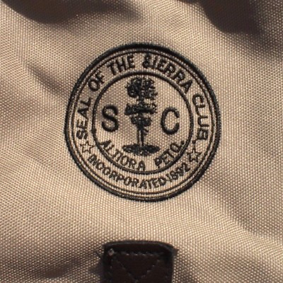 #ad Sierra Club Khaki Beige Lightweight Canvas Backpack Rucksack Bag Replica 1892