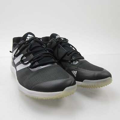 #ad adidas adizero Turf Cleat Men#x27;s Black White Used