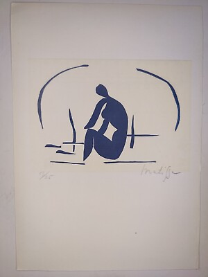 #ad COA Henri Matisse Painting Print Poster Wall Art Signed amp; Numbered