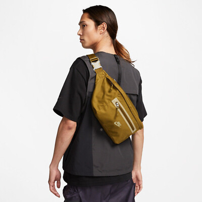 #ad Nike Elemental Premium Fanny Pack 8L Brown Crossbody Travel Bag DN2556 368 New