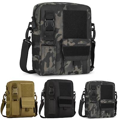 #ad Men Tactical Shoulder Bag Small Crossbody Outdoor Sport Hunting Organizer Pouch