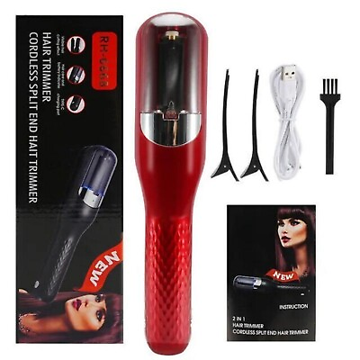 #ad 1 Piece Multi functional Type C Rechargeable Hair Split End Clippers