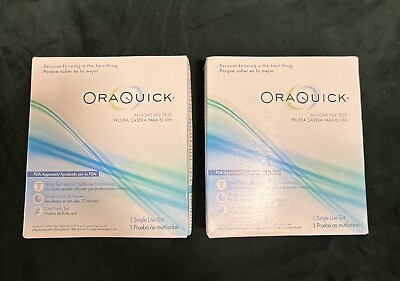 #ad OraQuick HIV In Home Professional Test 2 PACKS NEW amp; SEALED