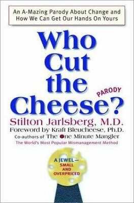#ad Who Cut The Cheese? An A Mazing 0609608916 hardcover Stilton Jarlsberg new