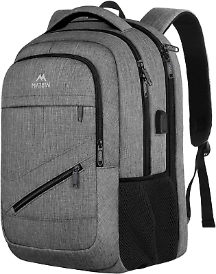 MATEIN Travel Laptop BackpackTsa Large Travel Backpack for Women Men 17 Inch B