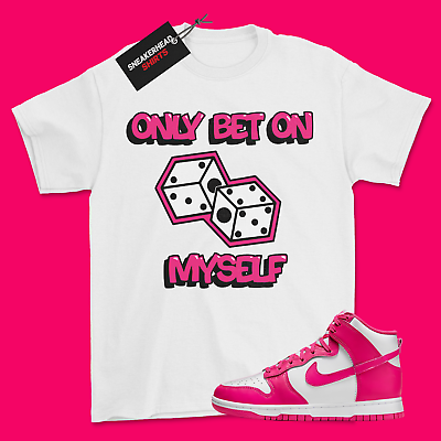 #ad Shirt for Dunk High Pink Prime DD1869 110 Matching Sneaker Tee Dice