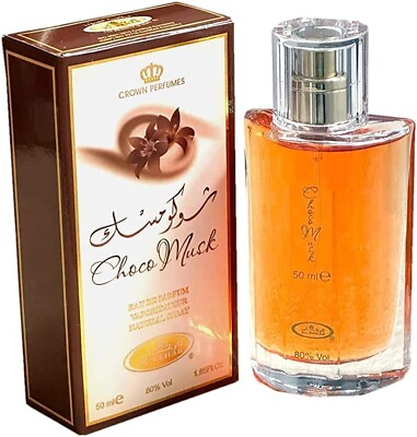#ad Choco Musk By Al Rehab 50ml Authentic Original Perfume Spray USA SELLER