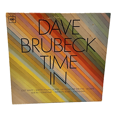 #ad Dave Brubeck Time In Vinyl 1966 Columbia CL 2512 VG LP Record Album