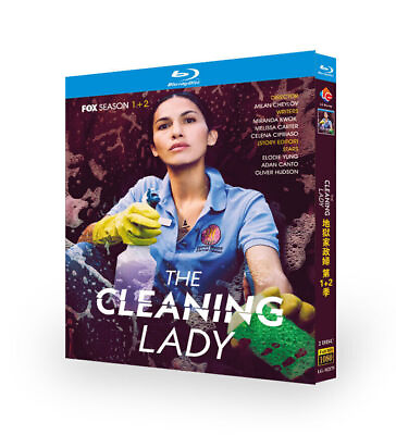 #ad The Cleaning Lady：The Complete Season 1 2 TV Series 2 Disc All Region Blu ray