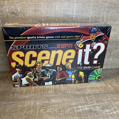 #ad NEW SEALED ESPN SPORTS SCENE IT DVD BOARD GAME SPORT PARTY DAY NFL MLB NBA NHL