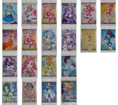 #ad Precure Wafer Sweets 8 a free gift Original Newly Drawn 20 Cards