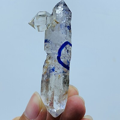 #ad Natural Herkimer Crystal Diamond 2Crystal ClusterThree Mobile Droplets 47g