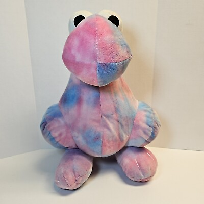 #ad NERDS Candy Plush Monster Pink Blue Purple Tie Dye 13” Candy Promo Rare