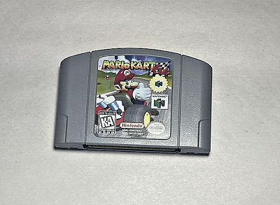 #ad Mario Kart 64 Nintendo 64 1996 TESTED WORKING
