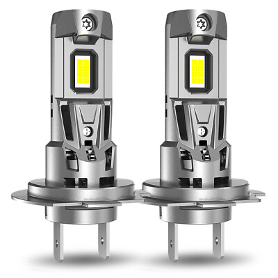 #ad AUXITO LED H7 Headlight Bulbs Conversion Kit Hi Low Beam 6500K CANBUS ERROR FREE