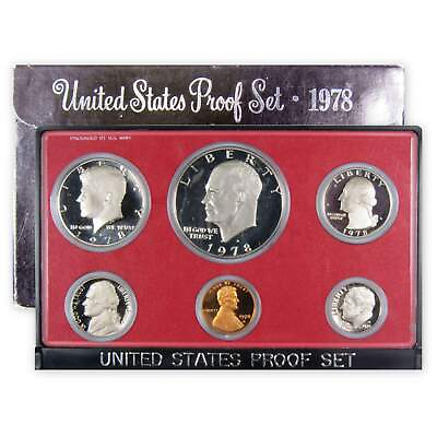 #ad #ad 1978 Clad Proof Set U.S. Mint Original Government Packaging OGP