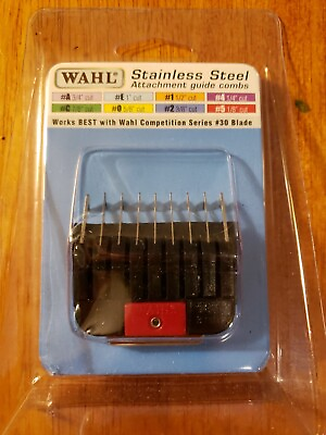 #ad Wahl Stainless Steel Attachment Comb 1 2” M 91110 #30 Blade