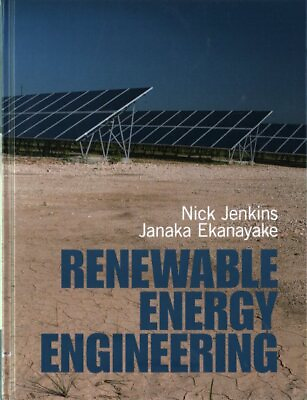 #ad Renewable Energy Engineering Hardcover by Jenkins Nick; Ekanayake Janaka ...