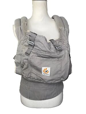#ad ergo baby carrier original misty Gray Preowned Works See Listing