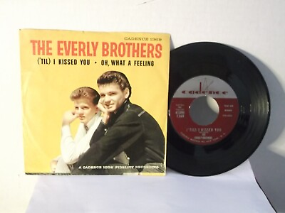 #ad The Everly BrothersCad. 1369quot; #x27;Til I Kissed Youquot;US7quot;45 w P S1959 classic M