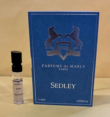 #ad 1 Vial SEDLEY by PARFUMS DE MARLY for Women 0.05 oz 1.5 ml Eau de Parfum Spray
