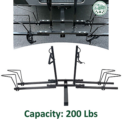 #ad 2 Bike Bicycle Carrier Hitch RACK Receiver 2#x27;#x27; Heavy Duty Mount Rack Truck SUV