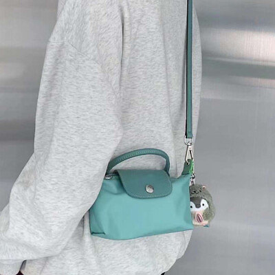#ad Longchamp Tote Shoulder Bag Pliage Xs Mini Light Blue