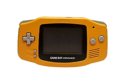#ad Nintendo Game Boy Advance Orange System Brand New Screen Installed