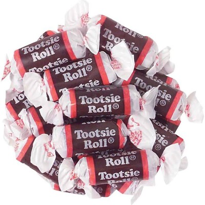 #ad 1 2 Ib Tootsie Roll Midgees Original Chocolate Candy Chews CANDY FREE SHIPPING
