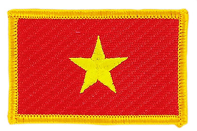 #ad FLAG PATCH PATCHES VIETNAM IRON ON COUNTRY EMBROIDERED WORLD SMALL