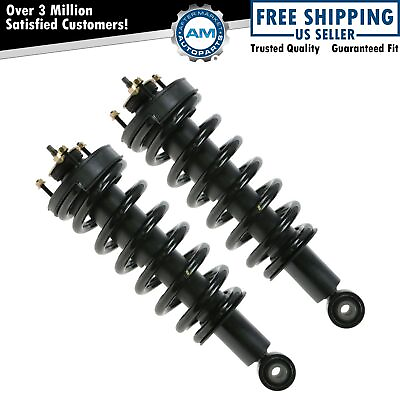 #ad Front Shocks amp; Springs Pair Set for 03 11 Ford Crown Victoria Police Interceptor