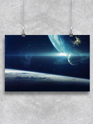 #ad Amazing Saturn And Planets Poster Image by Shutterstock