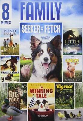 #ad 8 Movie Family Pack 3 DVD By 8 Movie Family Pack GOOD