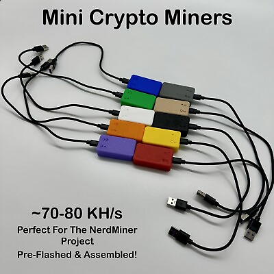 #ad Mini Crypto Miner NerdMiner Project