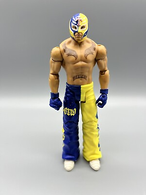 #ad WWE Mattel Super Match Up Rey Mysterio Wrestling Action Figure Basic
