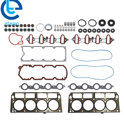 #ad Head Gasket Kit Fits For 2002 2011 Chevy GMC Buick Cadillac 5.3L 4.8L V8 OHV MLS