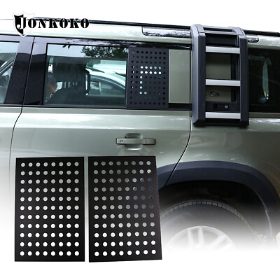 #ad Aluminum Alloy Side Window Guards Panel For Land Rover Defender 110 2020 2021