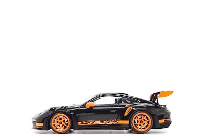 #ad Minichamps 1:18 Porsche 911 GT3 RS 992 in Black Orange Opening Version