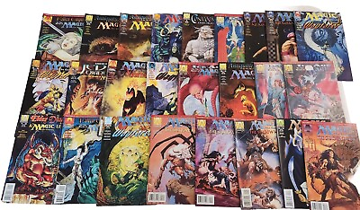 #ad Armada Comics: Magic The Gathering Comic Book Lot Of 26